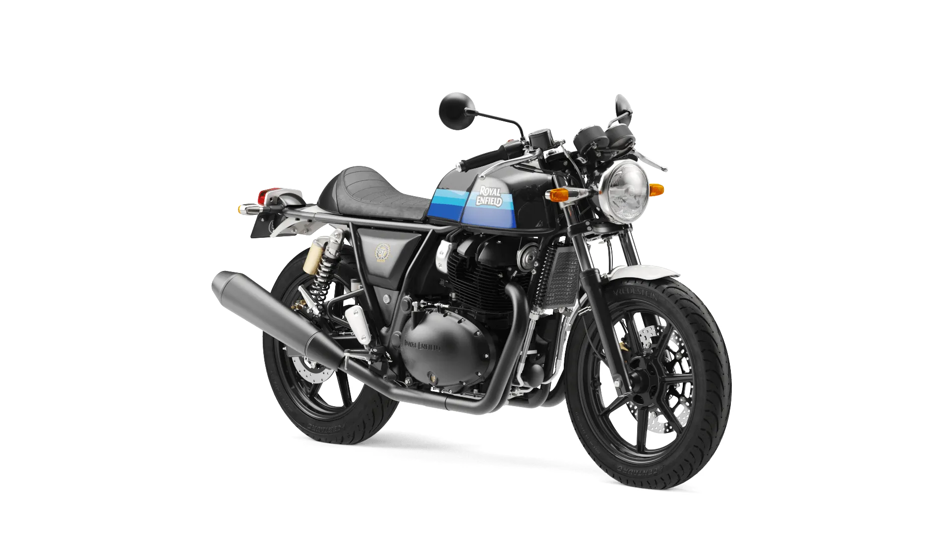 Мотоцикл Royal Enfield Continental GT 650 Slipstream Blue от мотосалона Мото-Тайм