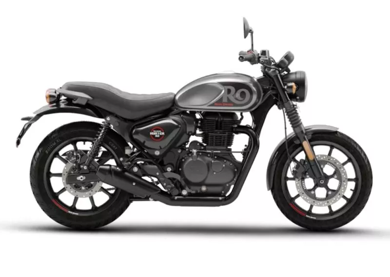 Мотоцикл Royal Enfield Hunter 350 Dapper Grey от мотосалона Мото-Тайм