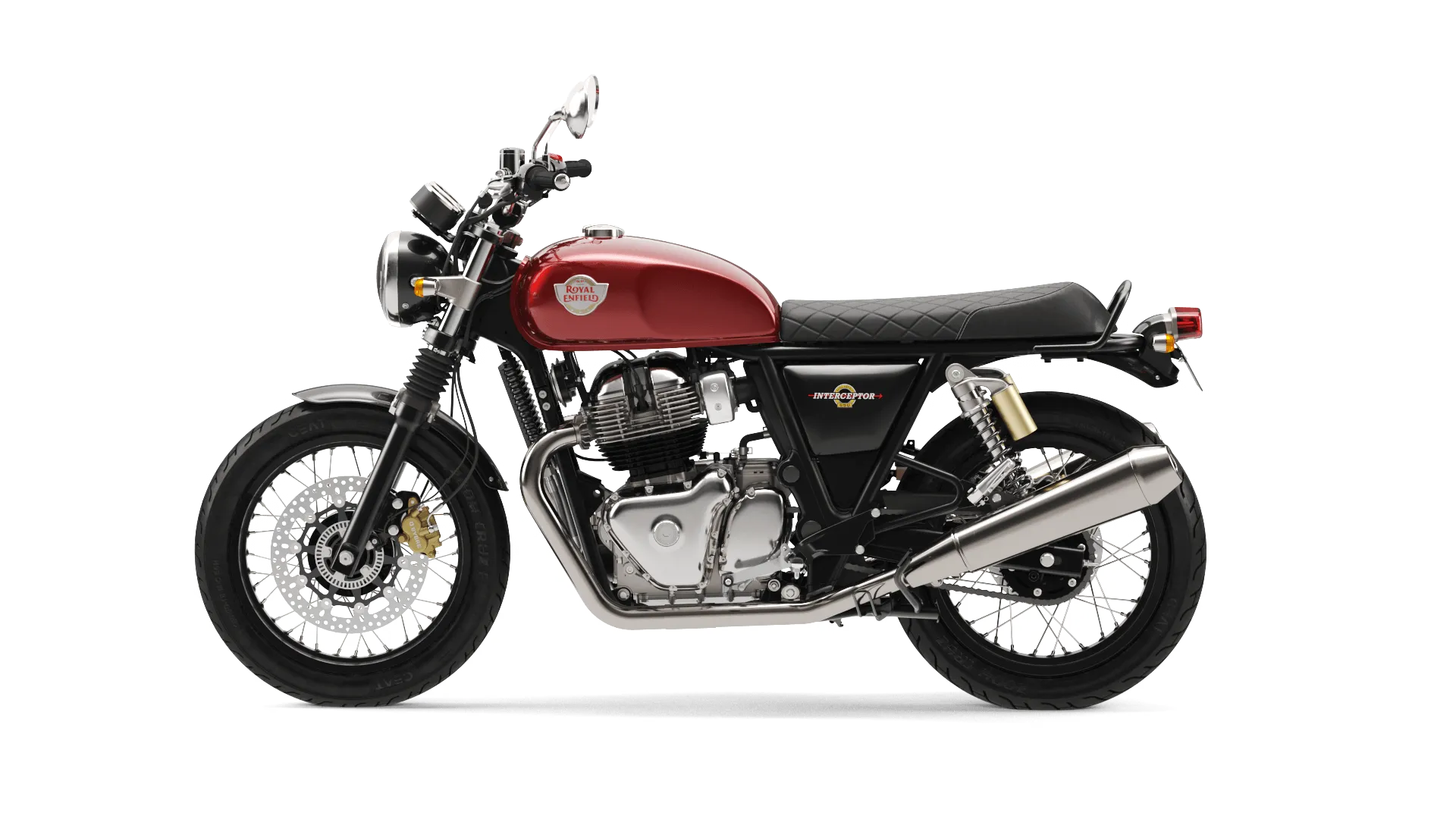 Мотоцикл Royal Enfield Interceptor 650 Canyon Red от мотосалона Мото-Тайм