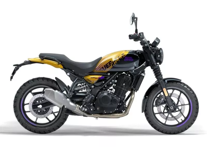 Мотоцикл Royal Enfield Guerrilla 450 Yellow Ribbon (Premium / TFT) от мотосалона Мото-Тайм