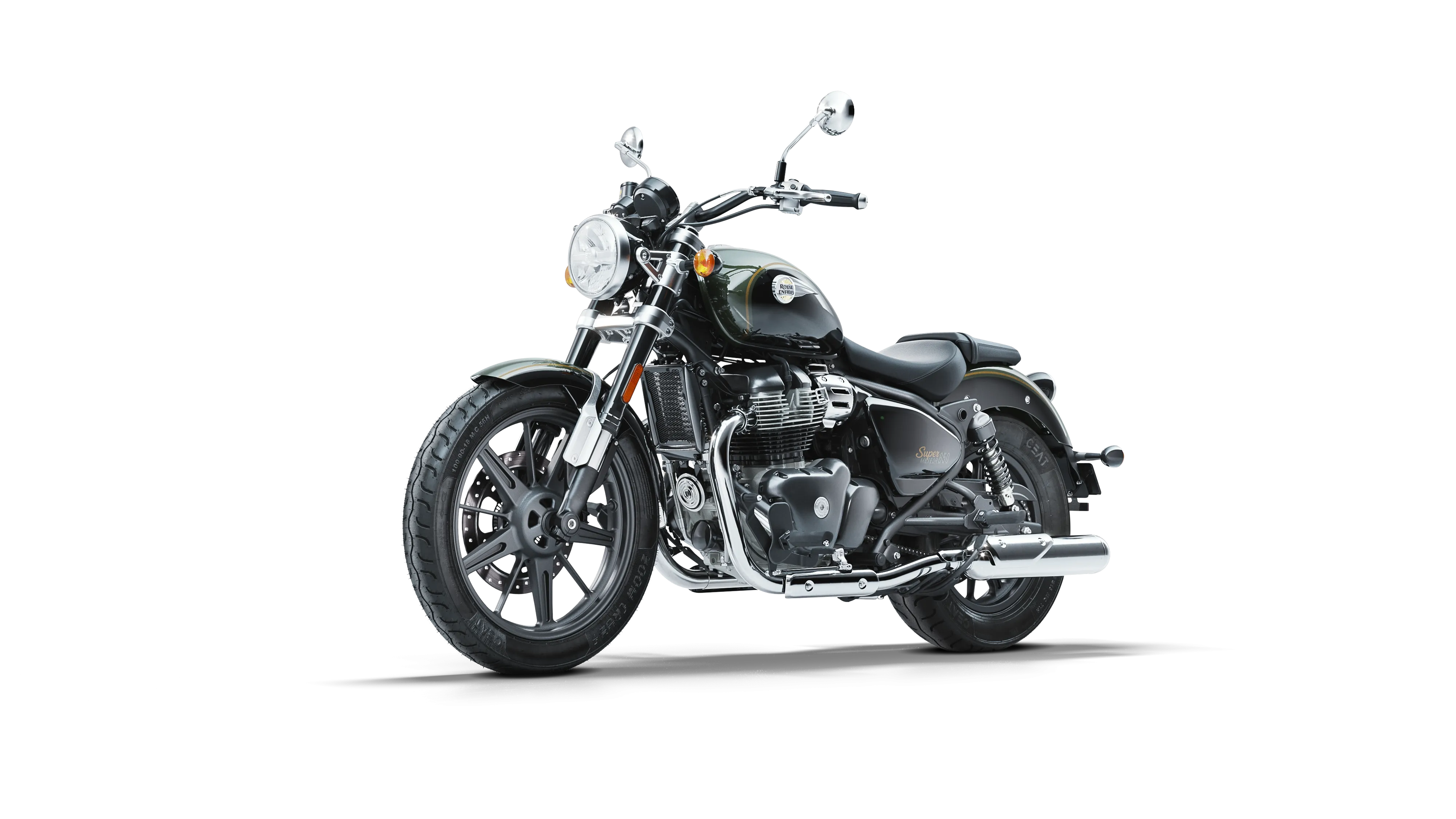 Мотоцикл Royal Enfield Super Meteor 650 Interstellar green от мотосалона Мото-Тайм