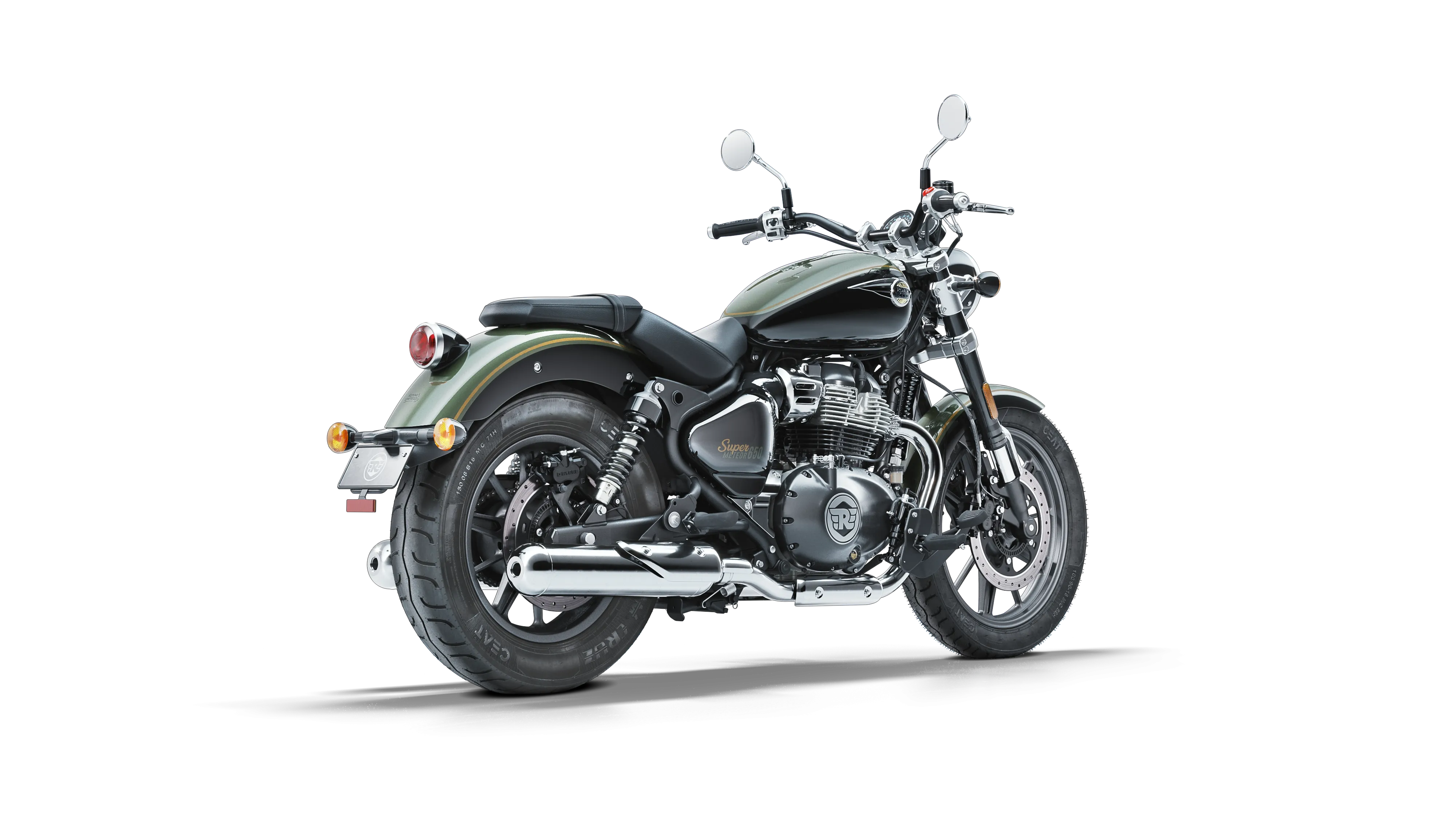 Мотоцикл Royal Enfield Super Meteor 650 Interstellar green от мотосалона Мото-Тайм