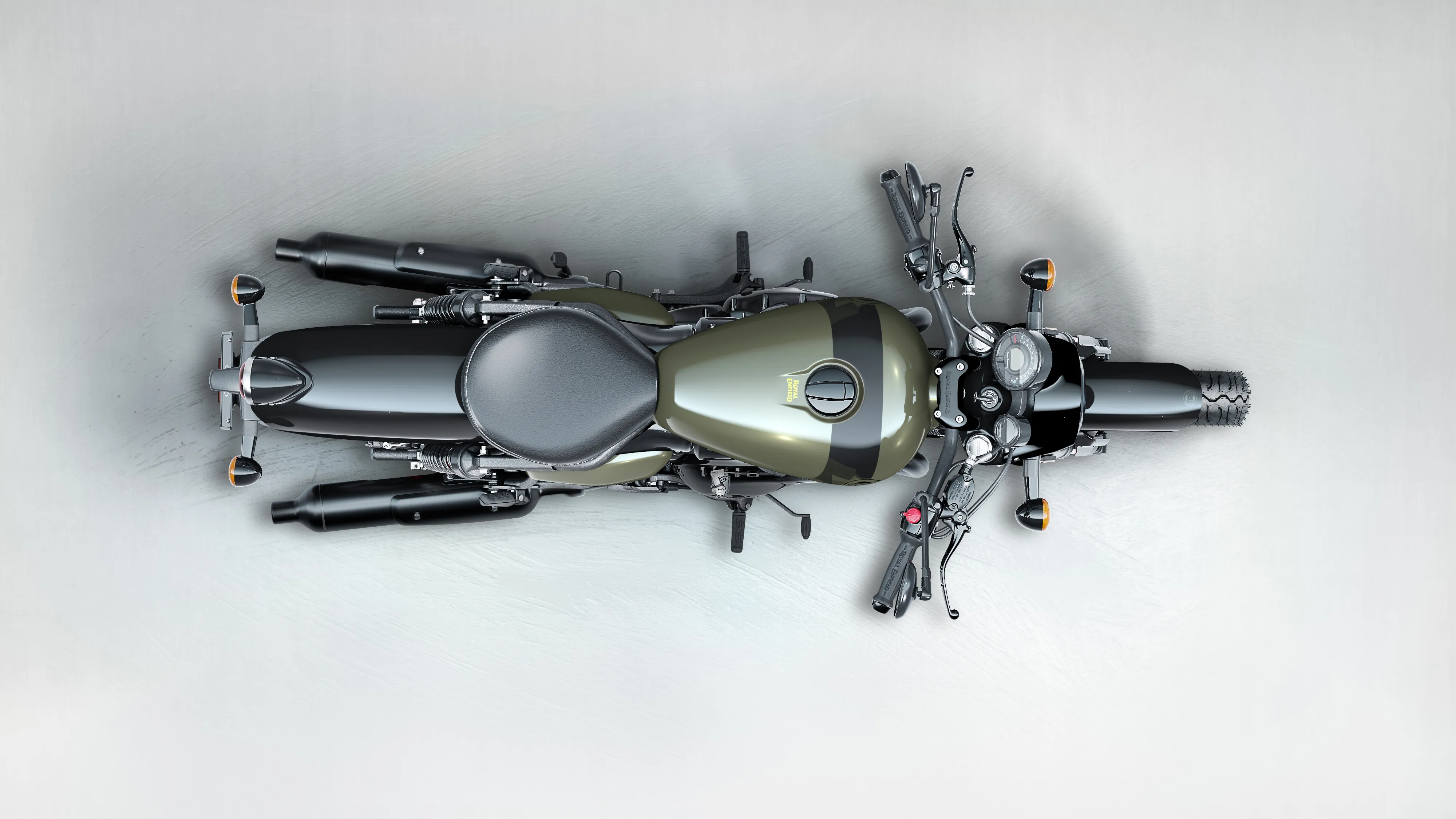 Мотоцикл Royal Enfield Shotgun 650 Drill Green от мотосалона Мото-Тайм