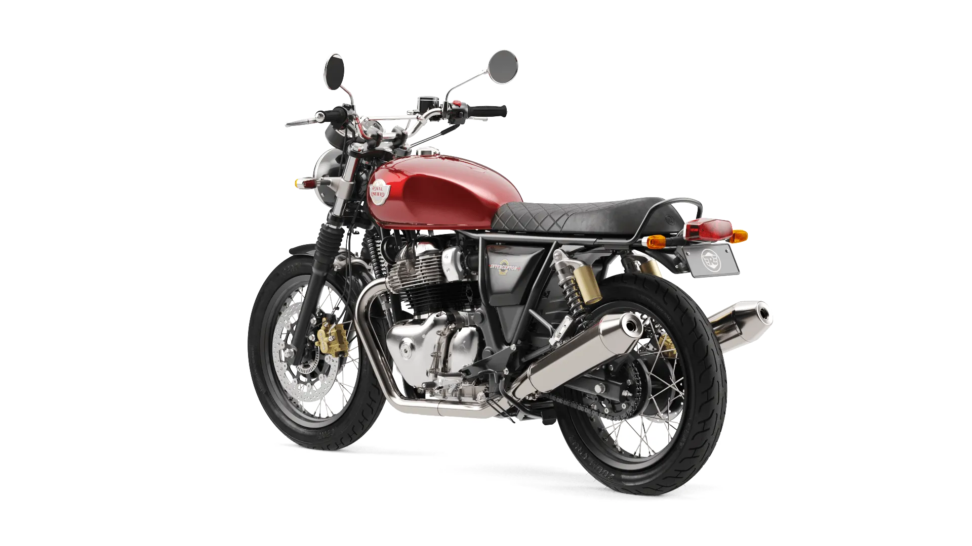 Мотоцикл Royal Enfield Interceptor 650 Canyon Red от мотосалона Мото-Тайм