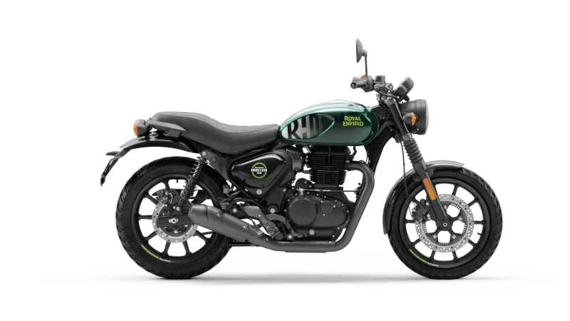 Мотоцикл Royal Enfield Hunter 350 Dapper Green от мотосалона Мото-Тайм