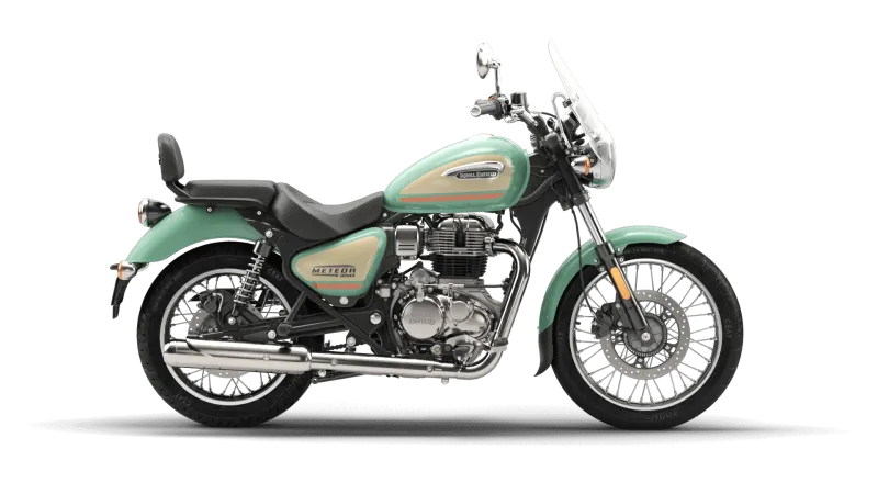 Мотоцикл Royal Enfield Meteor 350 Supernova Aurora Green от мотосалона Мото-Тайм