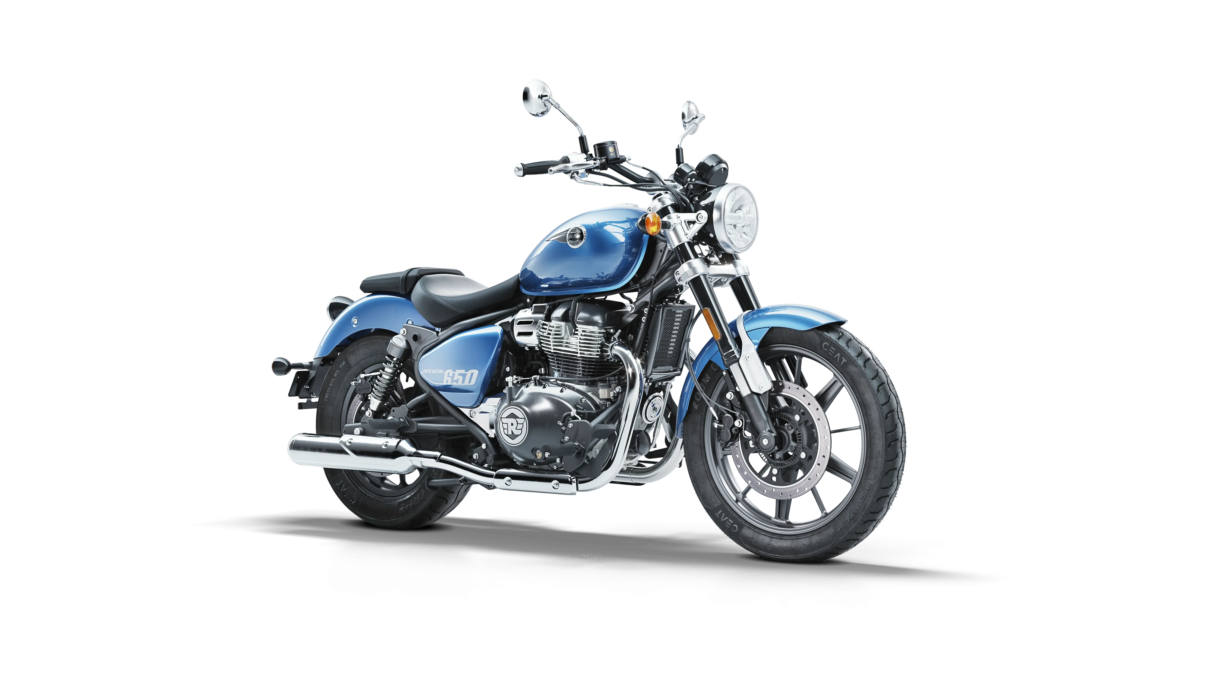Мотоцикл Royal Enfield Super Meteor 650 Astral blue от мотосалона Мото-Тайм