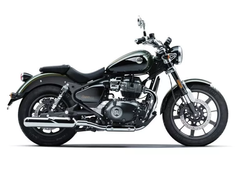 Мотоцикл Royal Enfield Super Meteor 650 Interstellar green от мотосалона Мото-Тайм