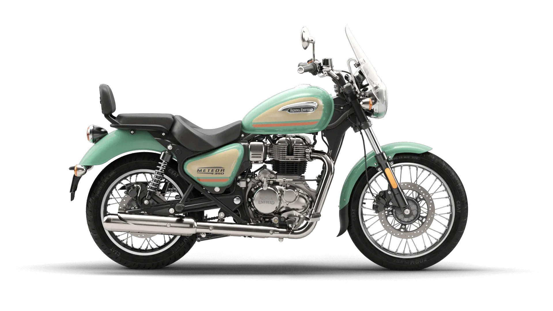 Мотоцикл Royal Enfield Meteor 350 Supernova Aurora Green от мотосалона Мото-Тайм