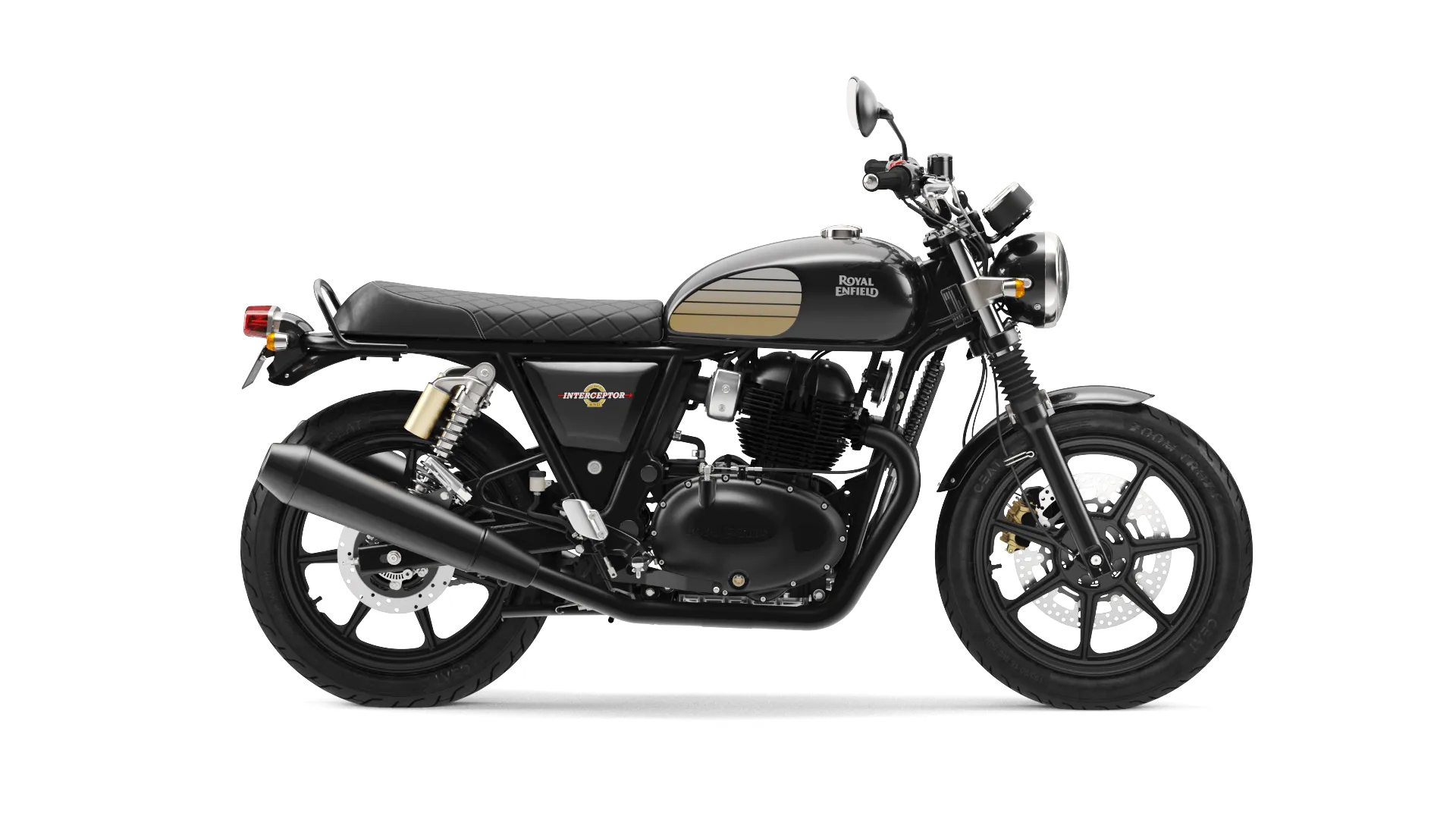 Мотоцикл Royal Enfield Interceptor 650 Black Ray от мотосалона Мото-Тайм