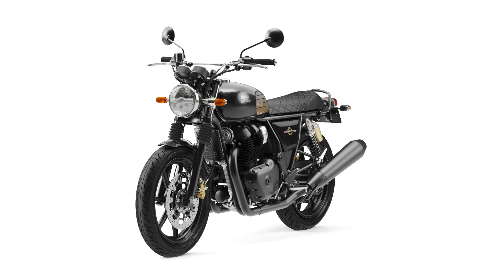 Мотоцикл Royal Enfield Interceptor 650 Black Ray от мотосалона Мото-Тайм