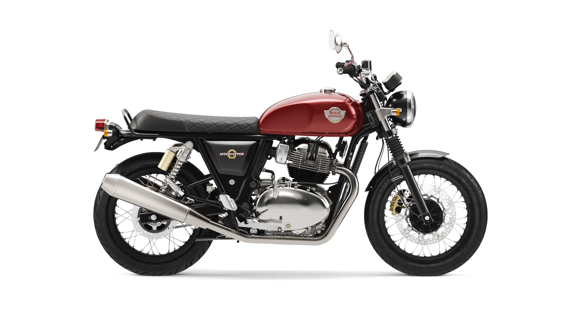 Мотоцикл Royal Enfield Interceptor 650 Canyon Red от мотосалона Мото-Тайм