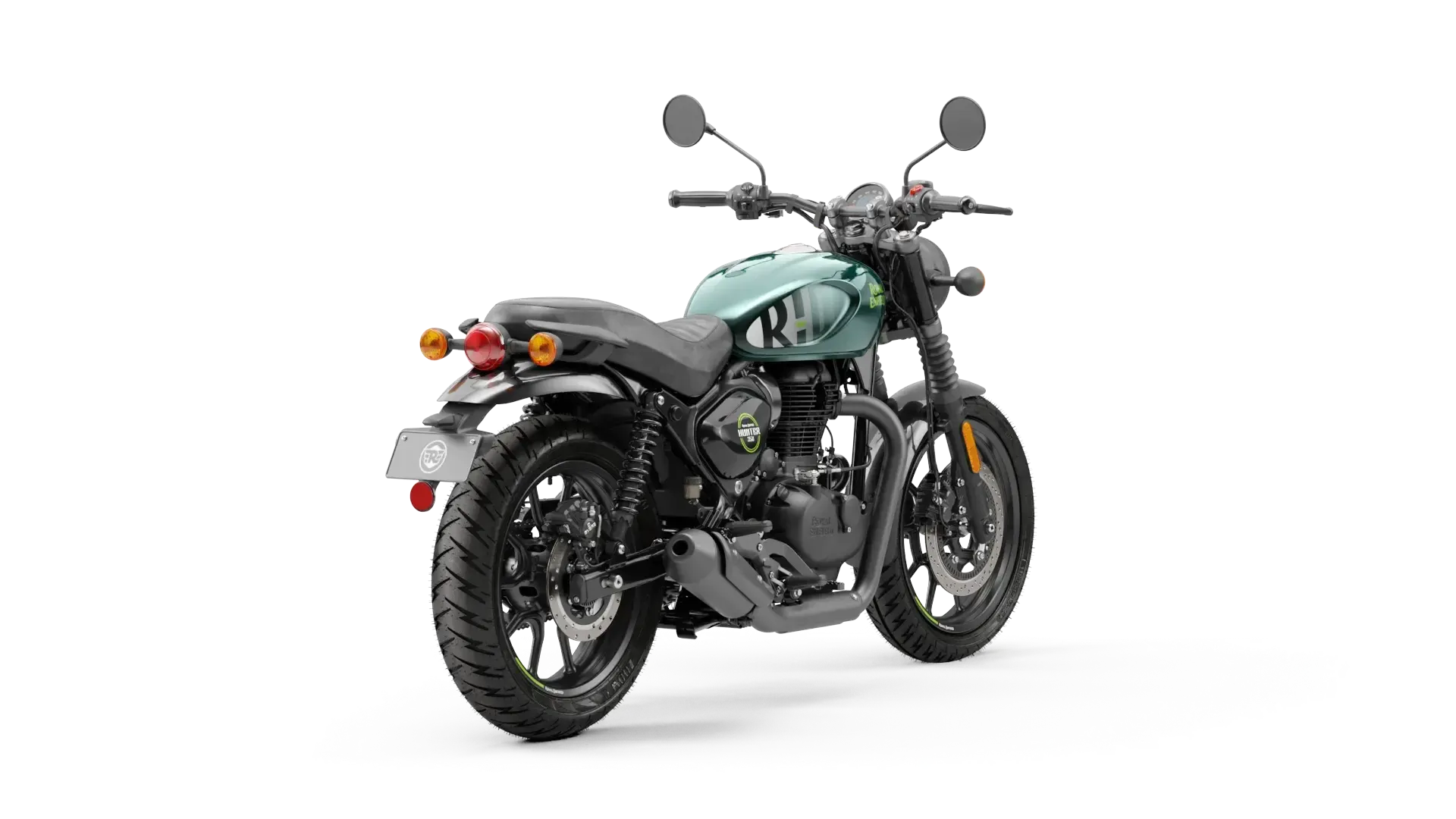 Мотоцикл Royal Enfield Hunter 350 Dapper Green от мотосалона Мото-Тайм