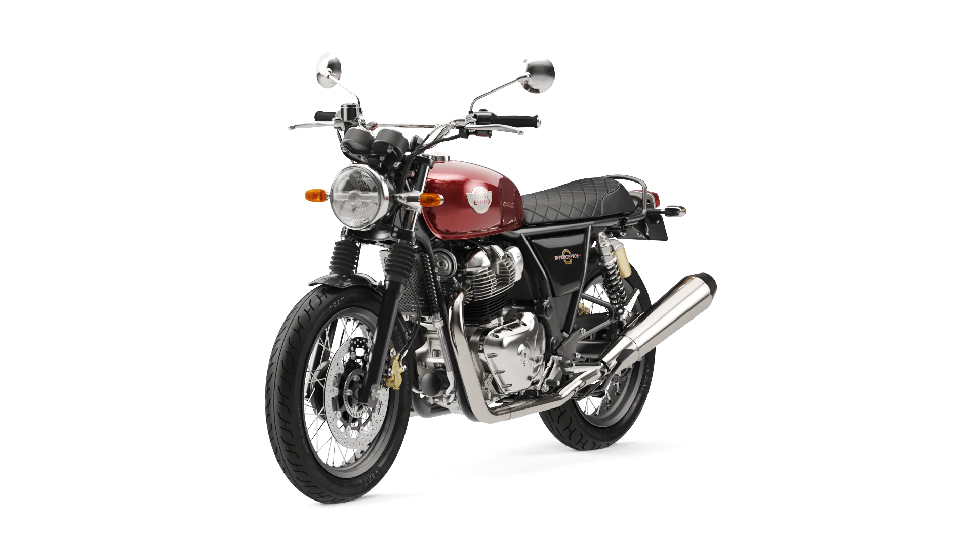 Мотоцикл Royal Enfield Interceptor 650 Canyon Red от мотосалона Мото-Тайм