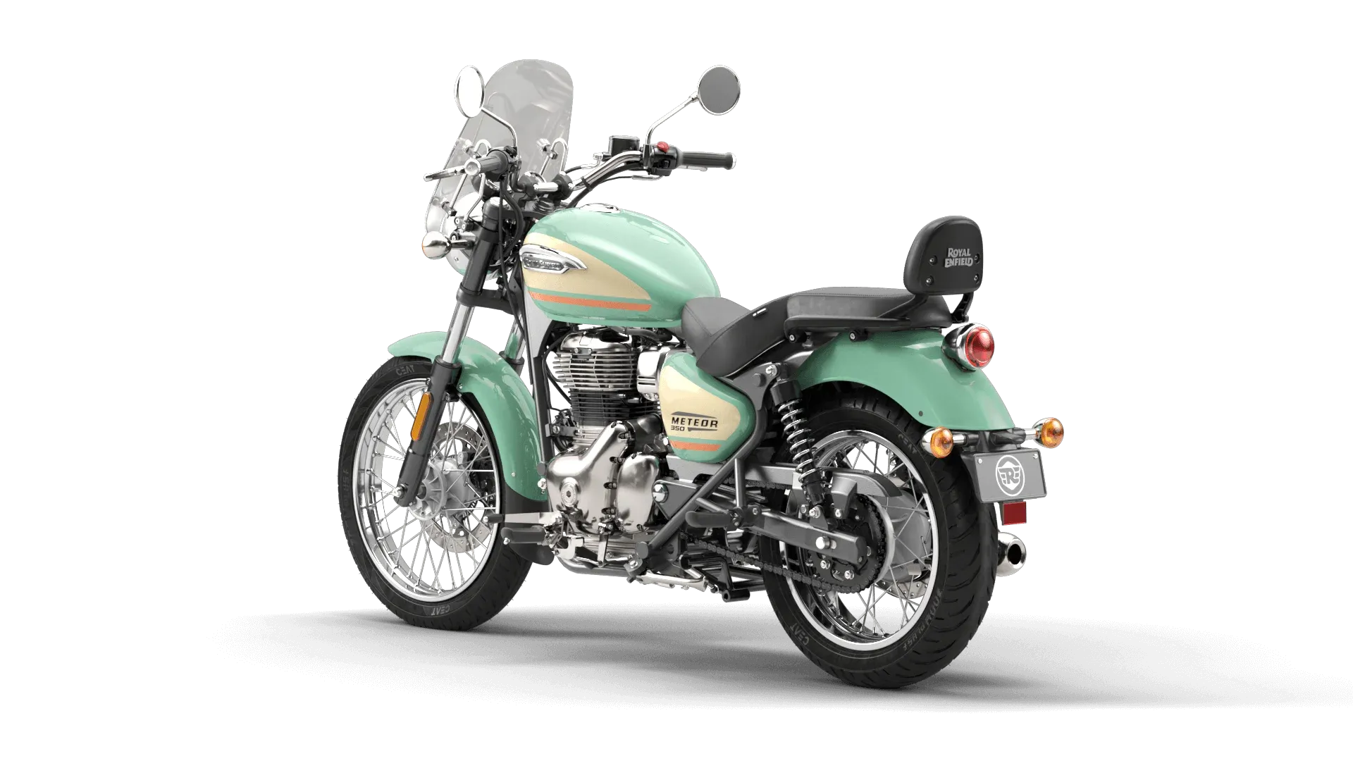 Мотоцикл Royal Enfield Meteor 350 Supernova Aurora Green от мотосалона Мото-Тайм