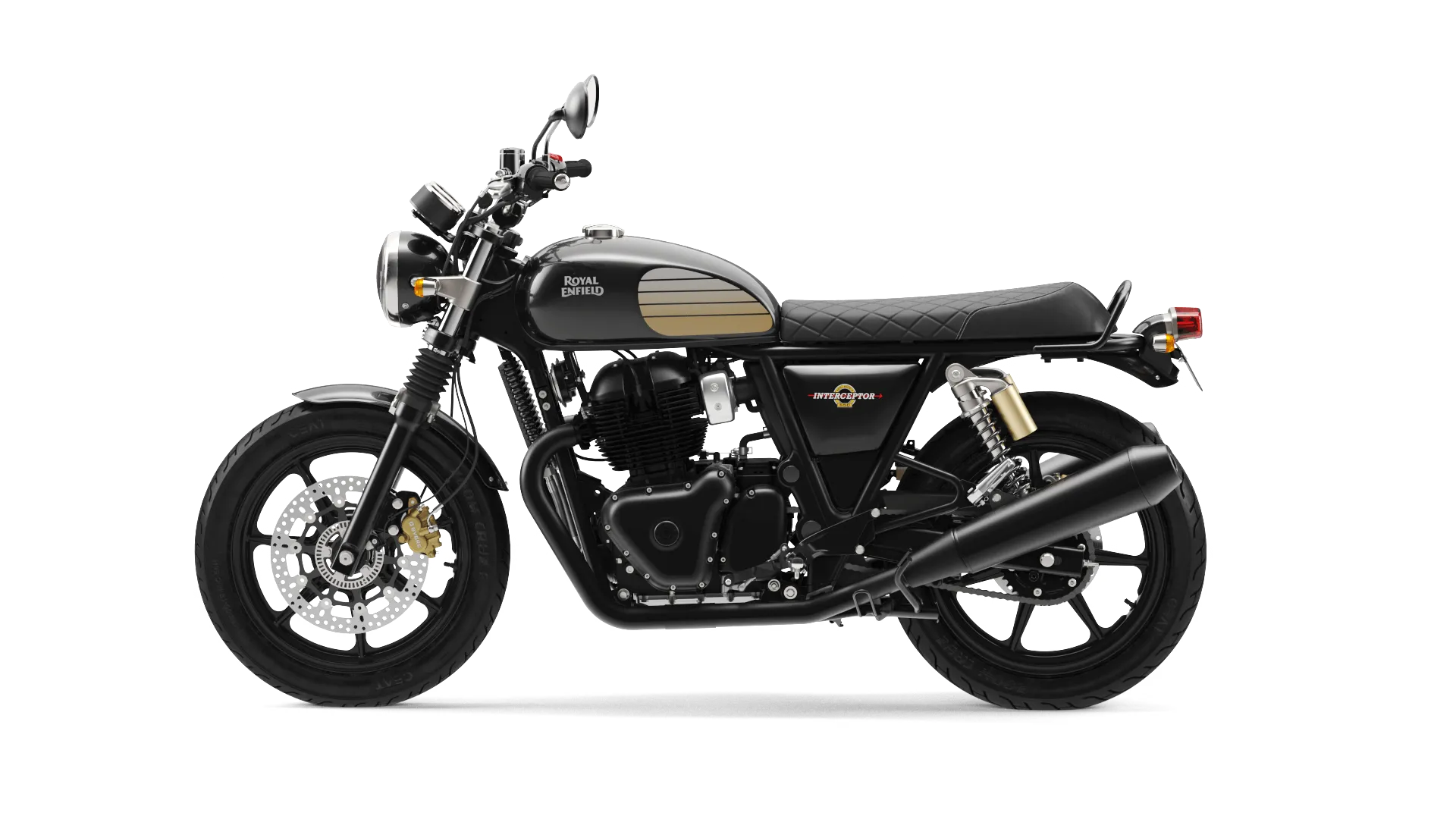 Мотоцикл Royal Enfield Interceptor 650 Black Ray от мотосалона Мото-Тайм
