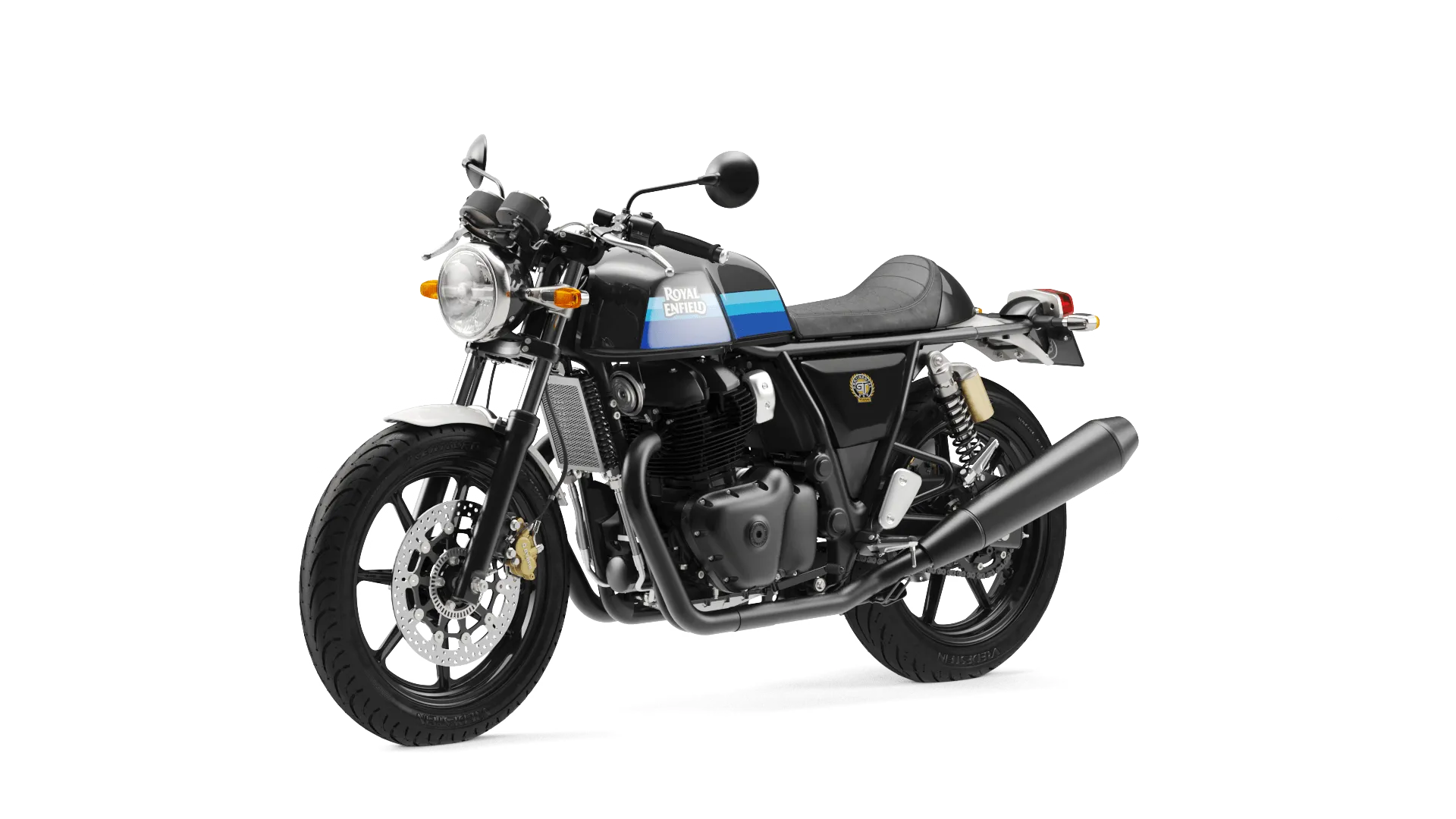 Мотоцикл Royal Enfield Continental GT 650 Slipstream Blue от мотосалона Мото-Тайм