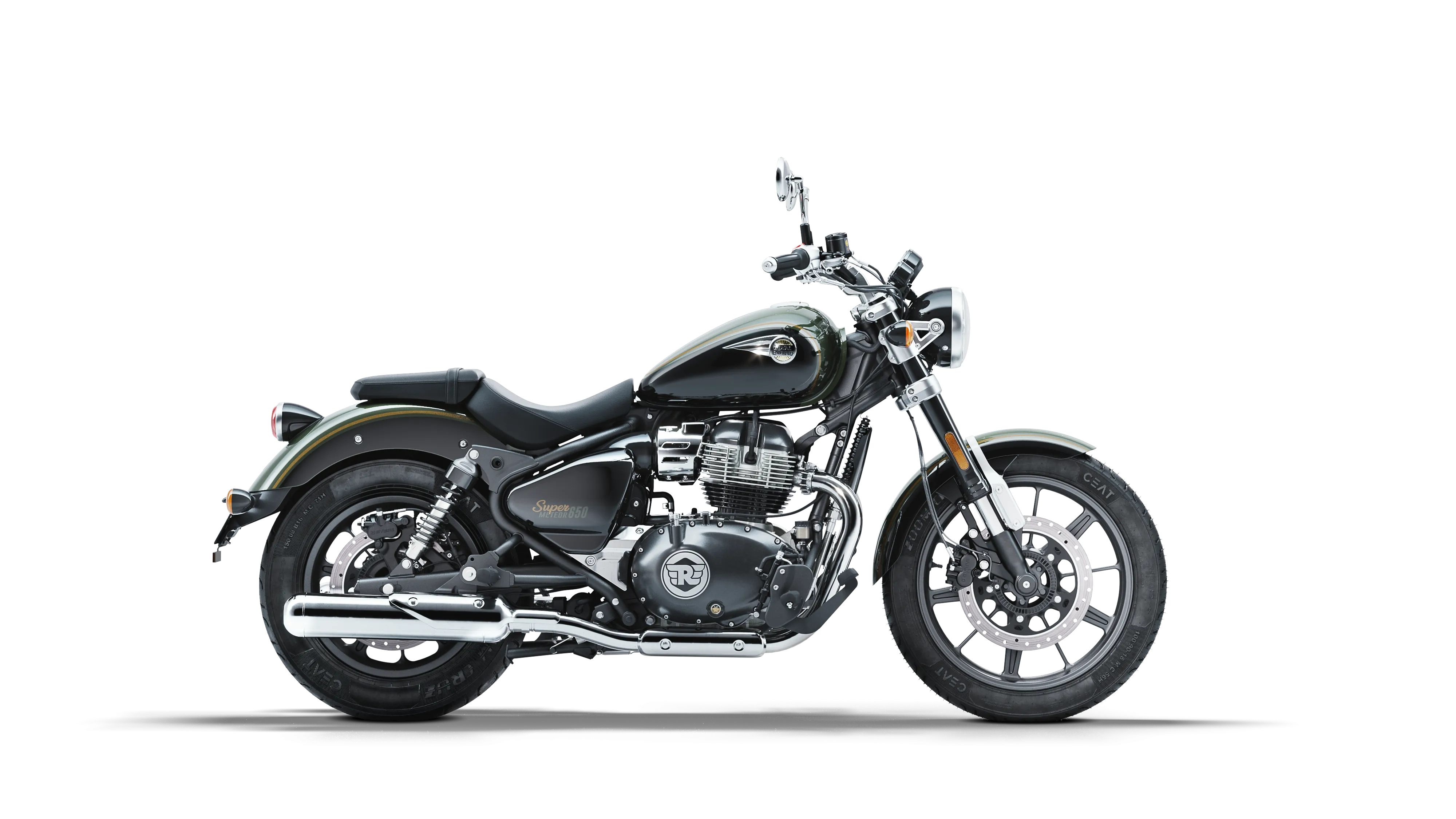 Мотоцикл Royal Enfield Super Meteor 650 Interstellar green от мотосалона Мото-Тайм