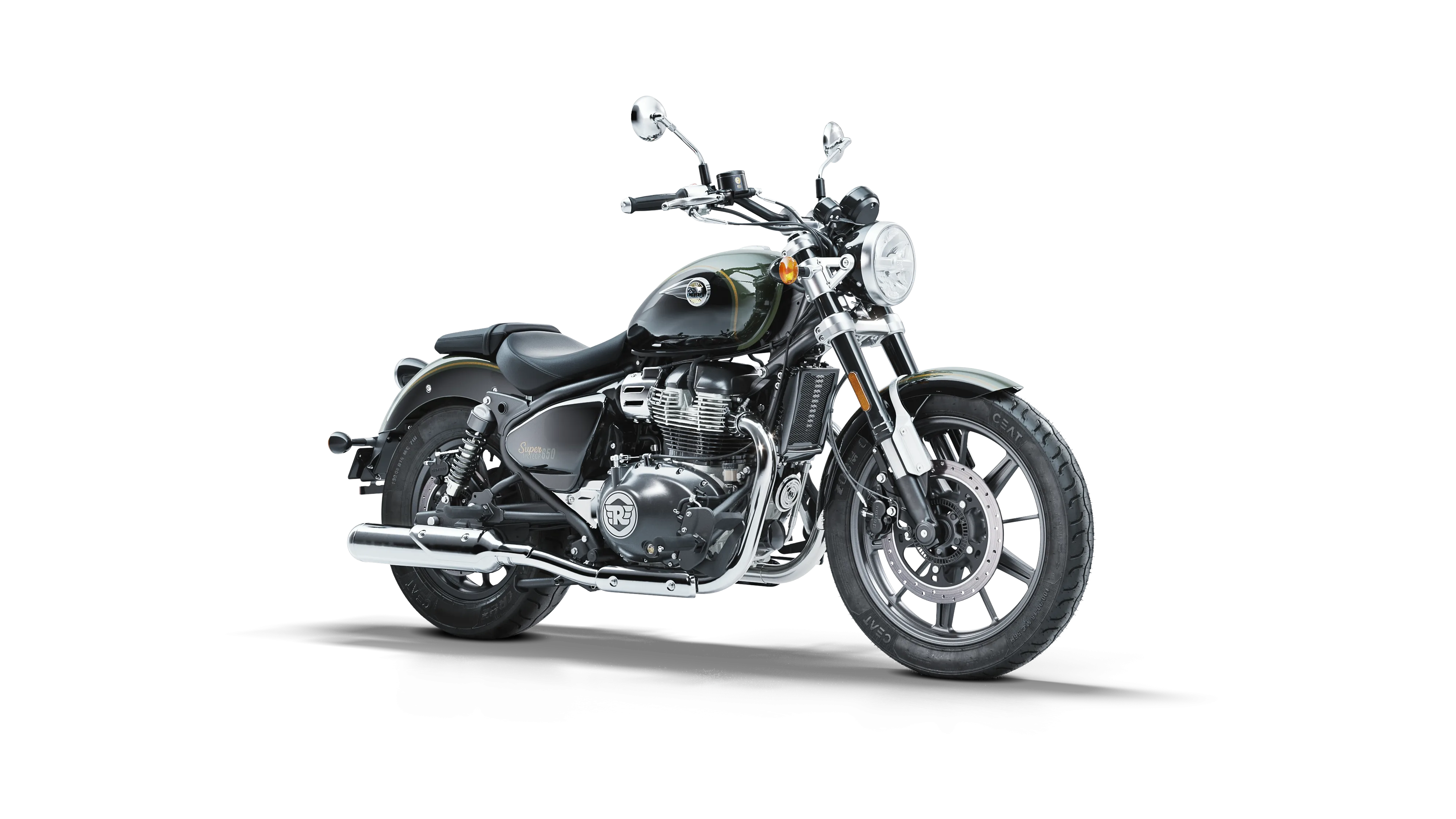 Мотоцикл Royal Enfield Super Meteor 650 Interstellar green от мотосалона Мото-Тайм
