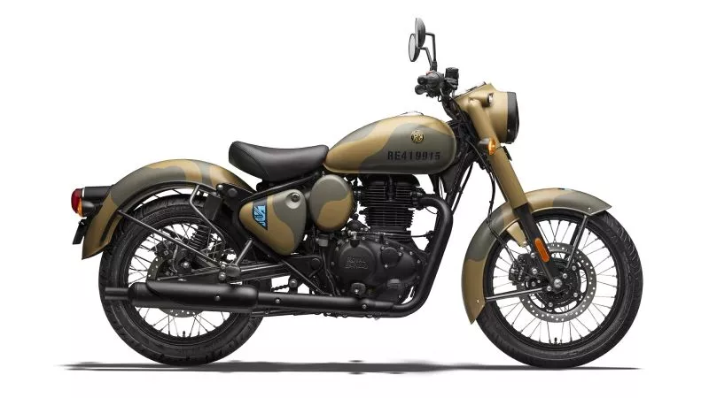 Мотоцикл Royal Enfield Classic 350 Signals Commando Sand от мотосалона Мото-Тайм