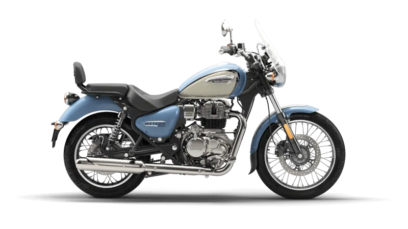 Мотоцикл Royal Enfield Meteor 350 Supernova Aurora Blue от мотосалона Мото-Тайм