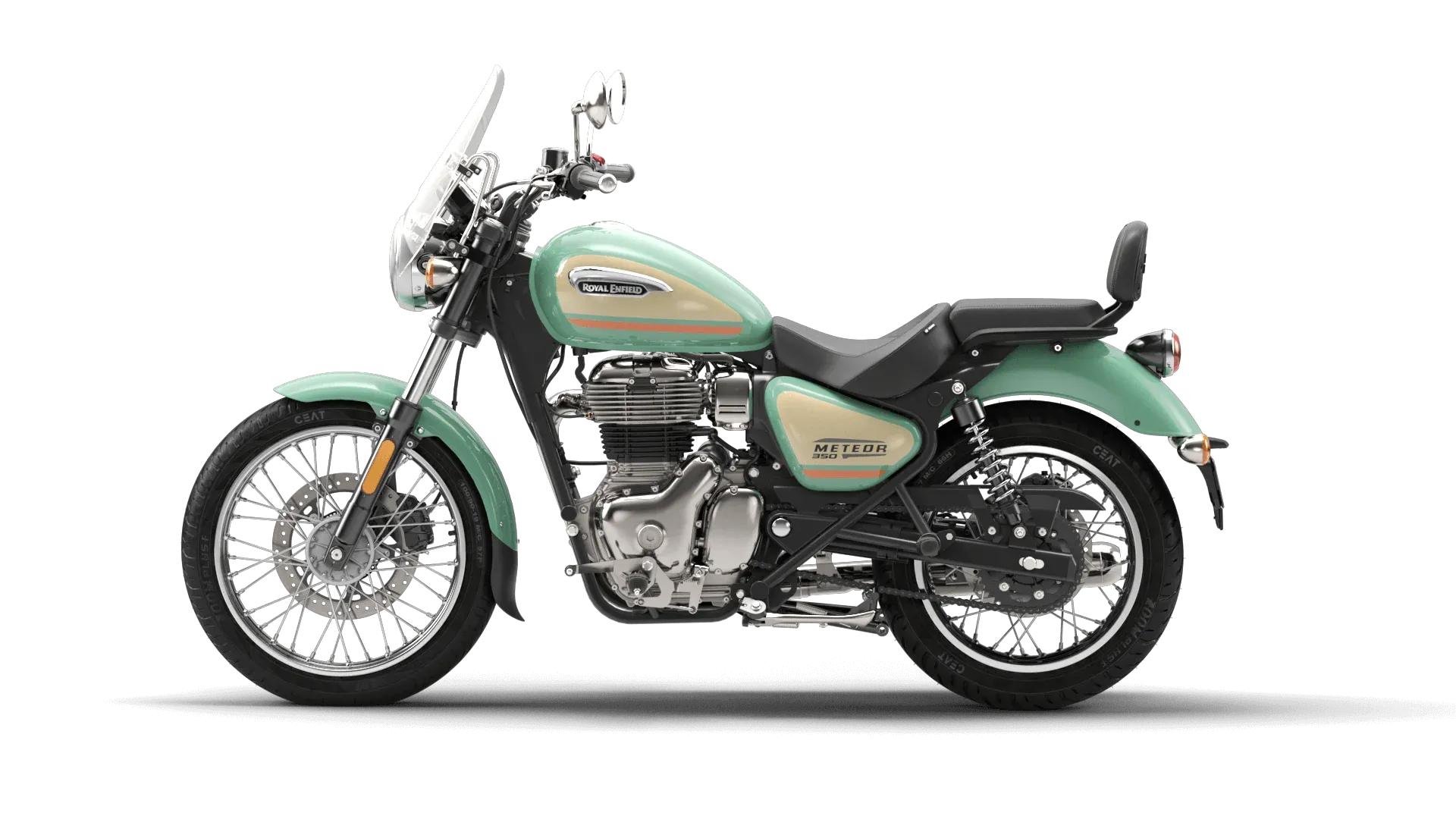 Мотоцикл Royal Enfield Meteor 350 Supernova Aurora Green от мотосалона Мото-Тайм