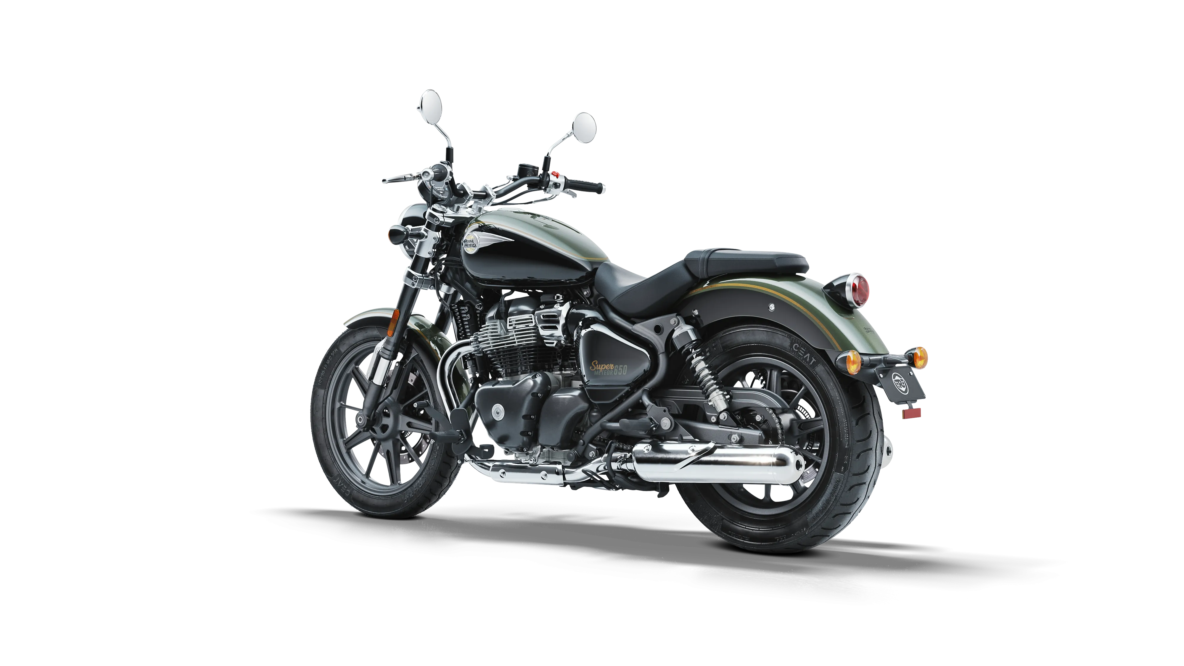 Мотоцикл Royal Enfield Super Meteor 650 Interstellar green от мотосалона Мото-Тайм