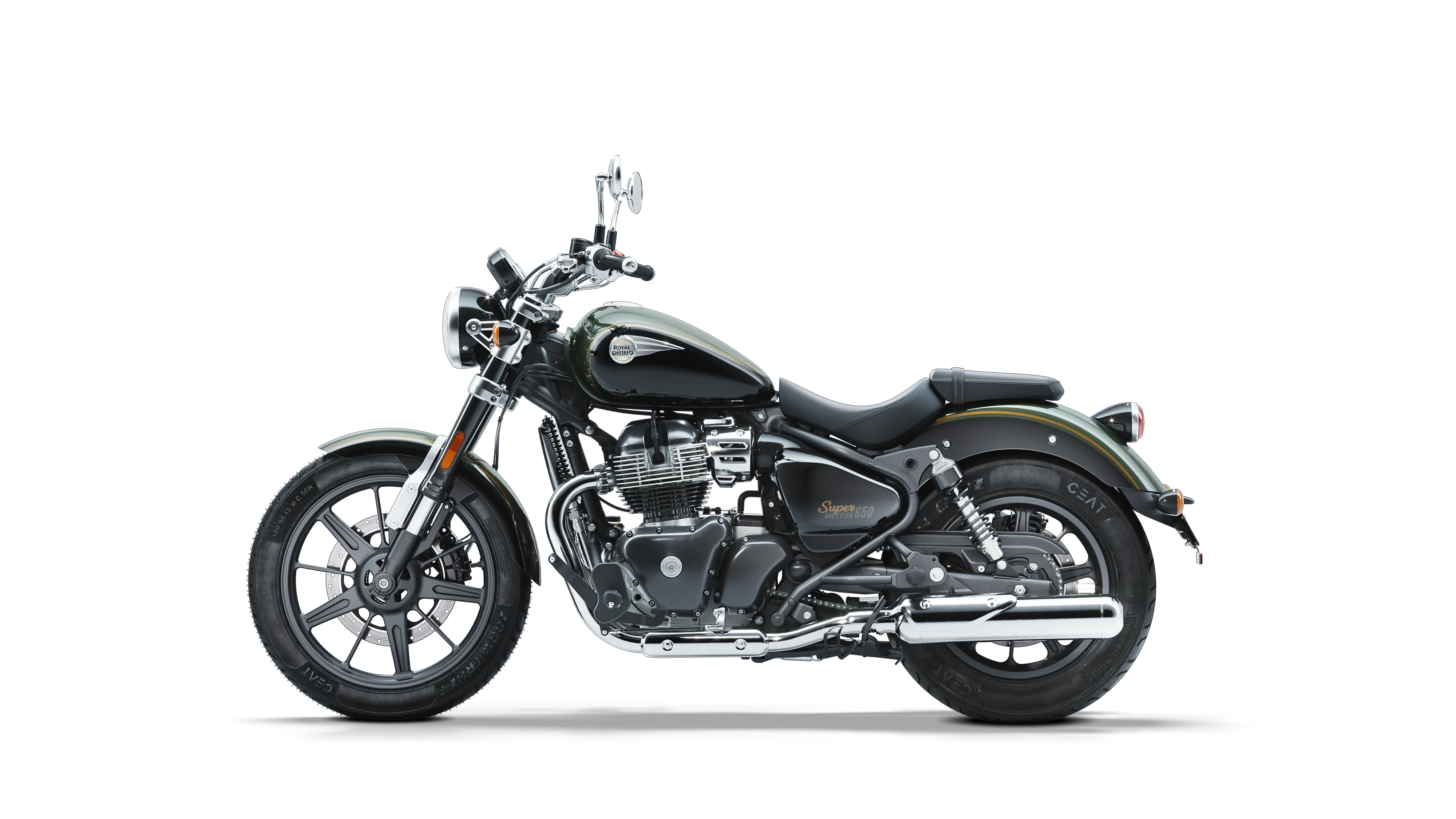 Мотоцикл Royal Enfield Super Meteor 650 Interstellar green от мотосалона Мото-Тайм