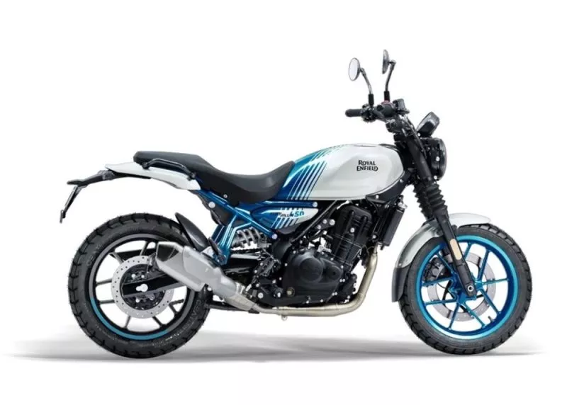 Мотоцикл Royal Enfield Guerrilla 450 Brava Blue (Premium / TFT) от мотосалона Мото-Тайм