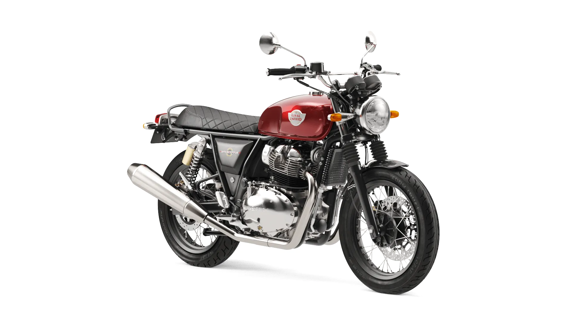Мотоцикл Royal Enfield Interceptor 650 Canyon Red от мотосалона Мото-Тайм