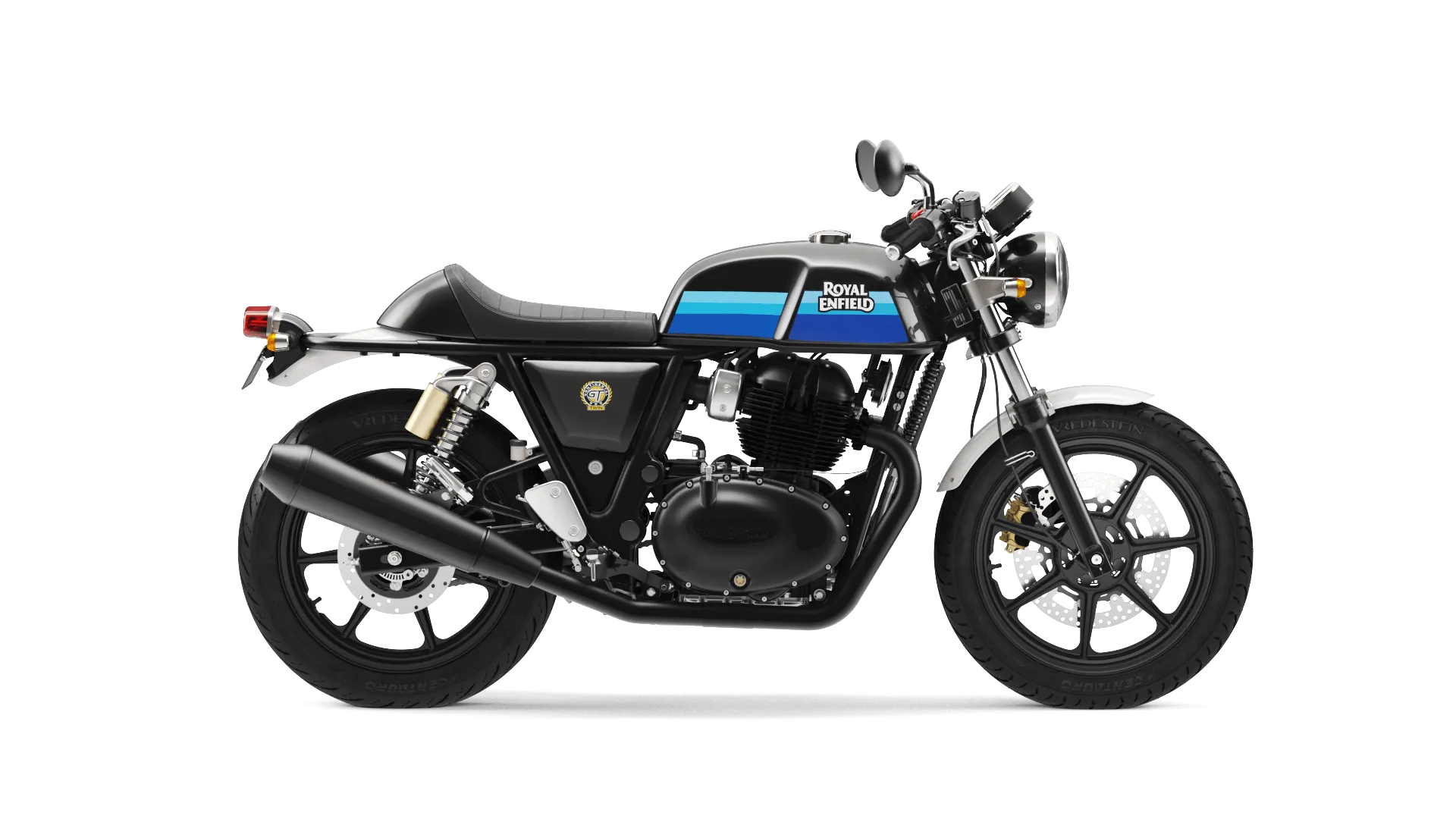 Мотоцикл Royal Enfield Continental GT 650 Slipstream Blue от мотосалона Мото-Тайм