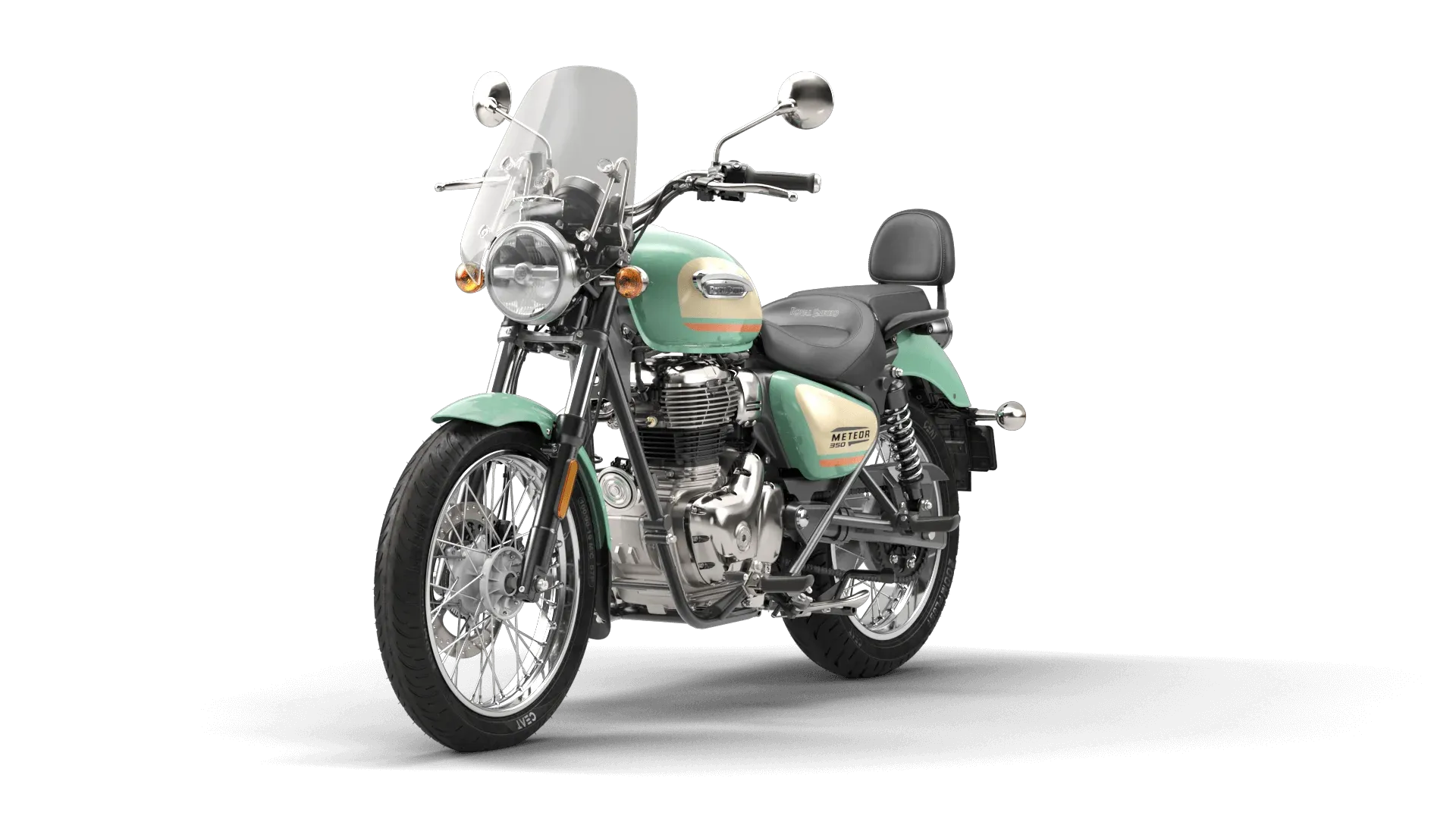 Мотоцикл Royal Enfield Meteor 350 Supernova Aurora Green от мотосалона Мото-Тайм