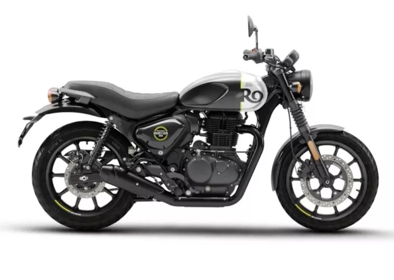 Мотоцикл Royal Enfield Hunter 350 Rebel black от мотосалона Мото-Тайм