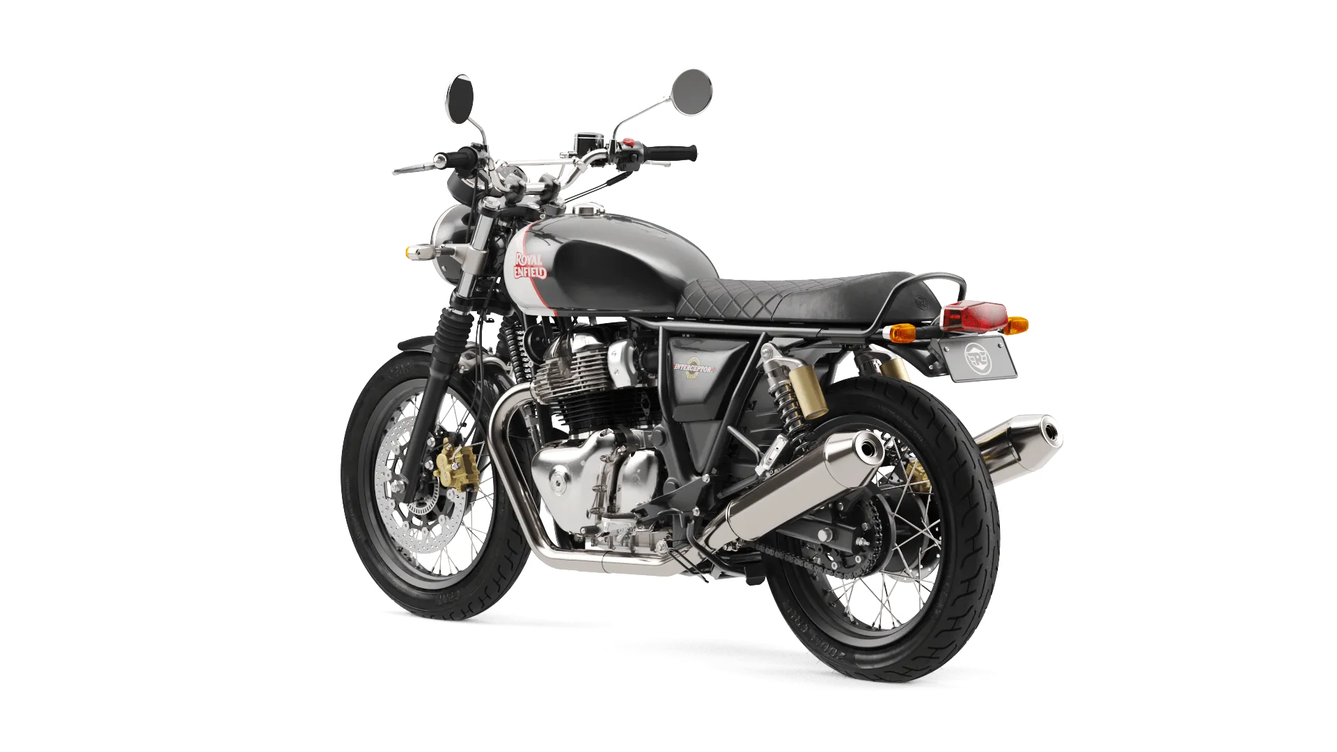 Мотоцикл Royal Enfield Interceptor 650 Black Pearl от мотосалона Мото-Тайм