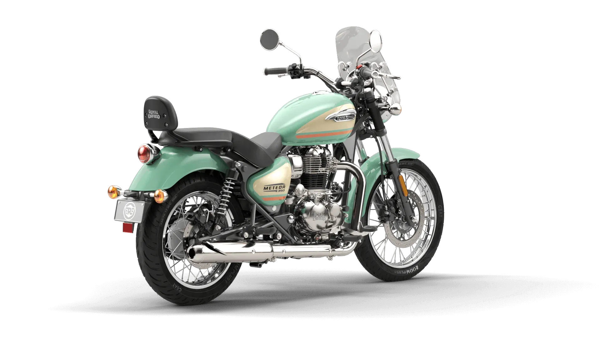 Мотоцикл Royal Enfield Meteor 350 Supernova Aurora Green от мотосалона Мото-Тайм